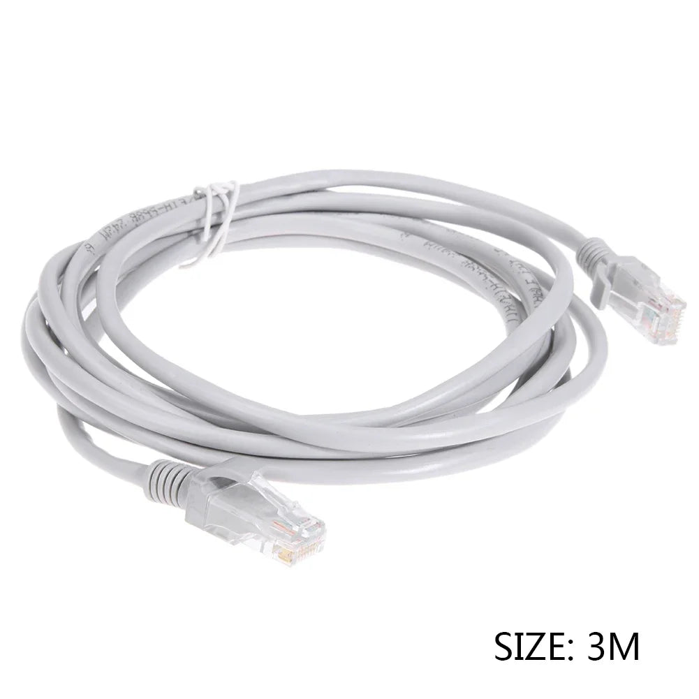 Cable Ethernet de alta velocidad – Cable de red LAN RJ45 para router, ordenador, portátil y dispositivos de monitorización, cable de conexión a Internet 1M/2M/3M/5M/10M/15M/30M