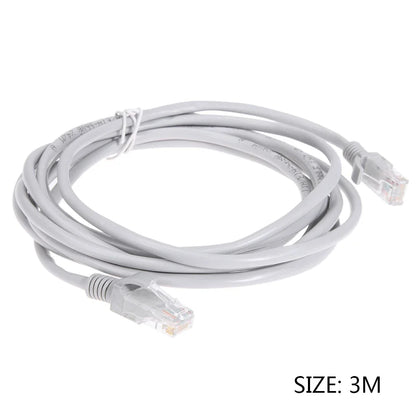 Cable Ethernet de alta velocidad – Cable de red LAN RJ45 para router, ordenador, portátil y dispositivos de monitorización, cable de conexión a Internet 1M/2M/3M/5M/10M/15M/30M