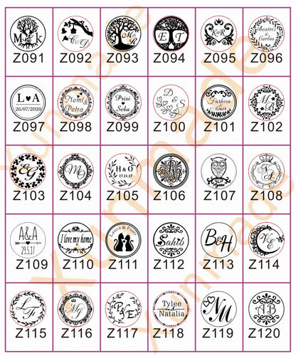 Custom Initials Embosser Stamp – Personalized Book & Wedding Embossing Seal for Address, Library & Gift Branding | Custom Paper Decor Accessory