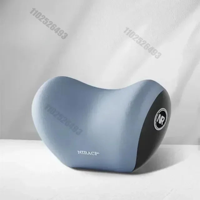 Almohada Ergonómica de Soporte Lumbar de Espuma Viscoelástica para Asiento de Coche, Silla de Oficina, Sillón Reclinable y Cama – Cojín de Apoyo para Aliviar el Dolor de Espalda Baja