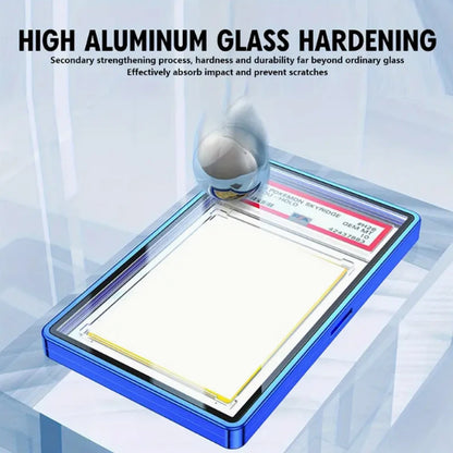 Multicolor Aluminum Alloy Graded Card Protector Case for PSA, CGC & BGS Slabs | Scratch-Resistant Holder