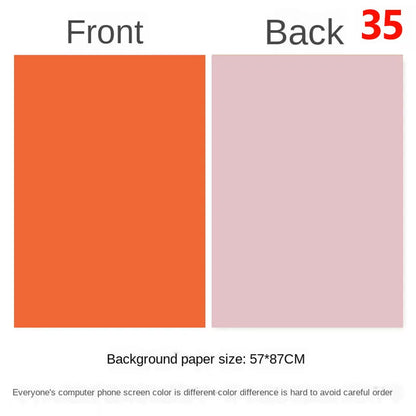 Tablero de fondo fotográfico de doble cara 57 × 87 cm – Fondo de color liso para fotografía de producto y recién nacido