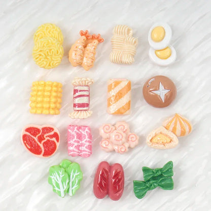 30/300pcs Mini Breloques en Résine Bonbon Fleur Amour – Mignons Accessoires de Bricolage pour Nail Art, Barrettes à Cheveux, Scrapbooking, Bijoux Faits Main et Projets Créatifs pour Enfants