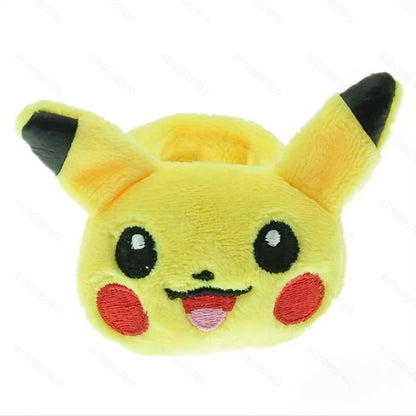 4 Styles Pokémon Plush Bracelet Strap – Pikachu, Squirtle, Charmander, Bulbasaur Classic Anime Figure Bracelet Toys for Children Gift