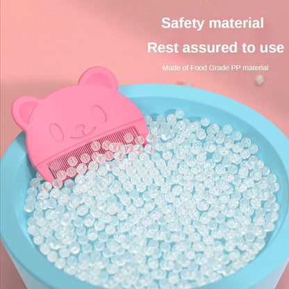 Masseur de cuir chevelu et brosse à cheveux doux en silicone pour bébé – Peigne de bain doux pour nouveau-nés, nourrissons et tout-petits