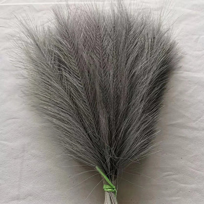 5/10/20pcs Herbe de la Pampa Artificielle – Fleurs de roseau synthétiques moelleuses style bohème pour la décoration de mariage, les arrangements de fête, la décoration intérieure et la conception florale DIY (42cm)