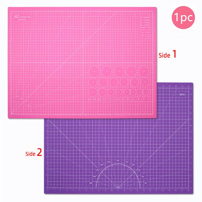 A2 Self-Healing Cutting Mat – Large 23.6×17.7 Inch Craft Mat with Grid Surface for DIY, Quilting & Office Use