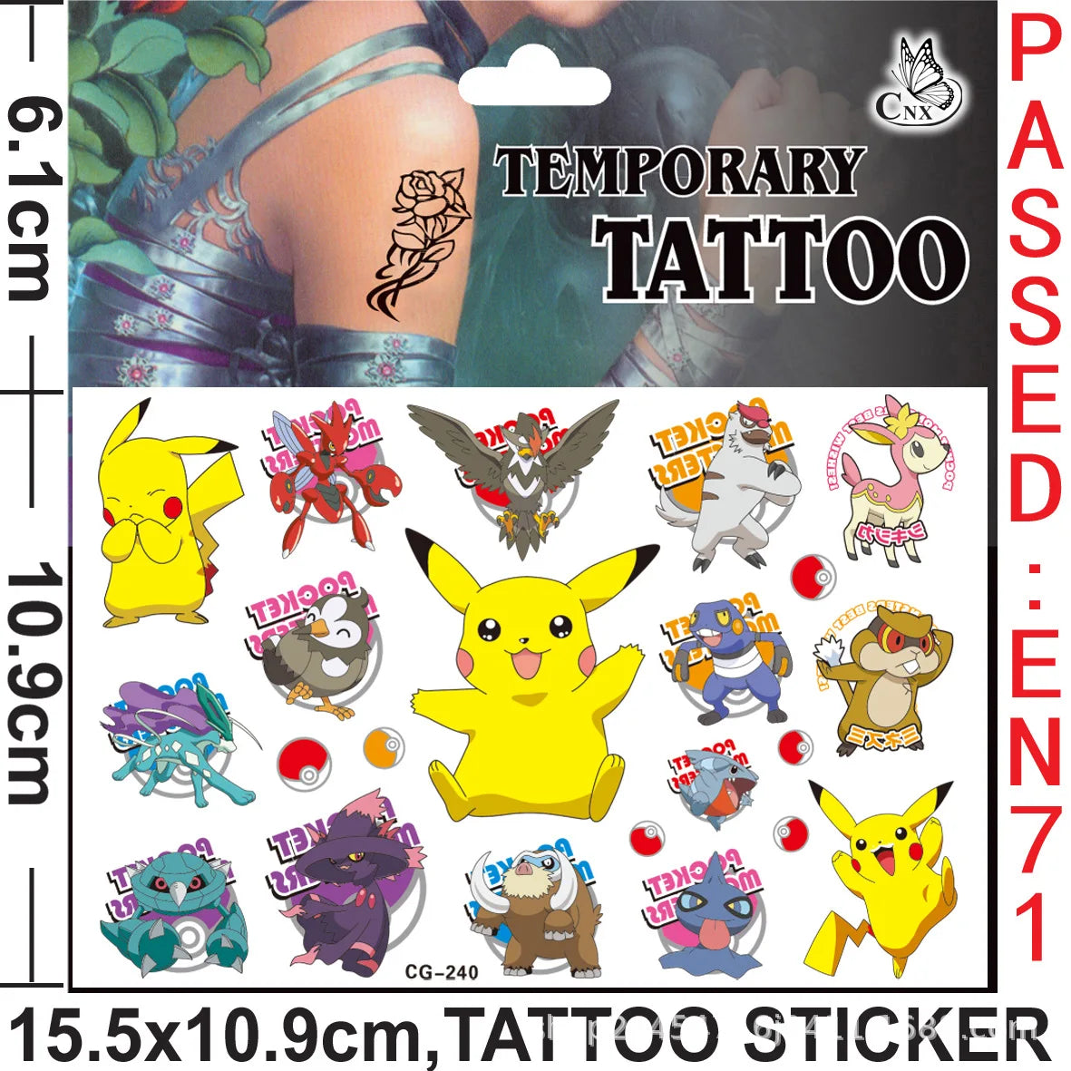 Pokémon Birthday Party Decorations – Huge Charizard & Pikachu Aluminum Foil Balloons for Kids Party Supplies & Guest Gifts