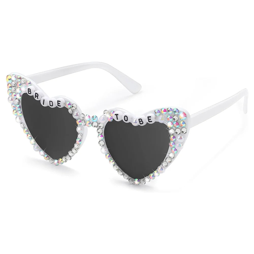 Gafas de sol para la futura novia – Accesorios para despedida de soltera y fiesta nupcial | Divertido regalo de decoración para fiesta de compromiso