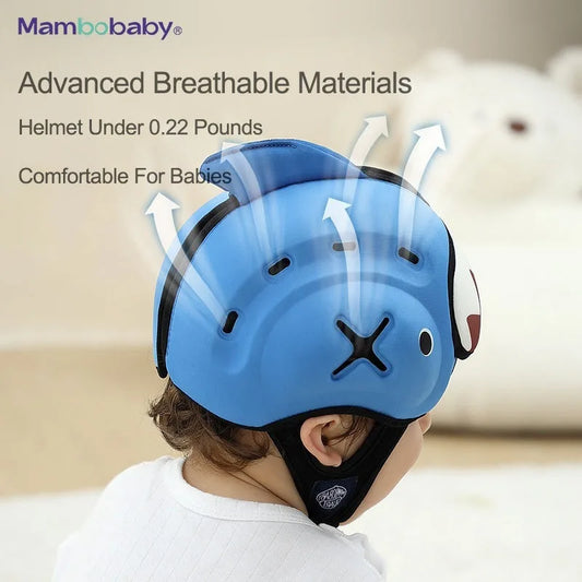Casco de protección para bebés, suave, anticaídas, de seguridad, para gatear y caminar.