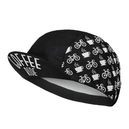 SweetMatt Retro Cycling Cap – Cartoon Beer, Coffee & Ice Cream Print Quick-Dry Polyester Sports Hat for Summer Bike Riding