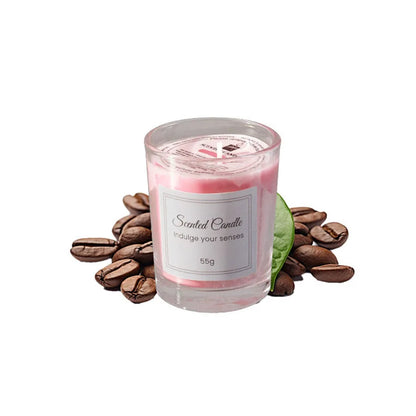 Premium Aromatherapy Soy Wax Candle – Handmade Glass Scented Candle in Gift Box, Smokeless Decorative Candle & Companion Gift
