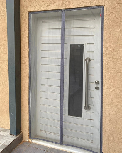 Mosquitera magnética a medida para puerta – Cortina de malla antinsectos con cierre automático
