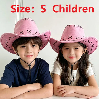 Bride Cowgirl Cowboy Hat – White Western Hat for Bachelorette Parties, Weddings & Bridal Showers
