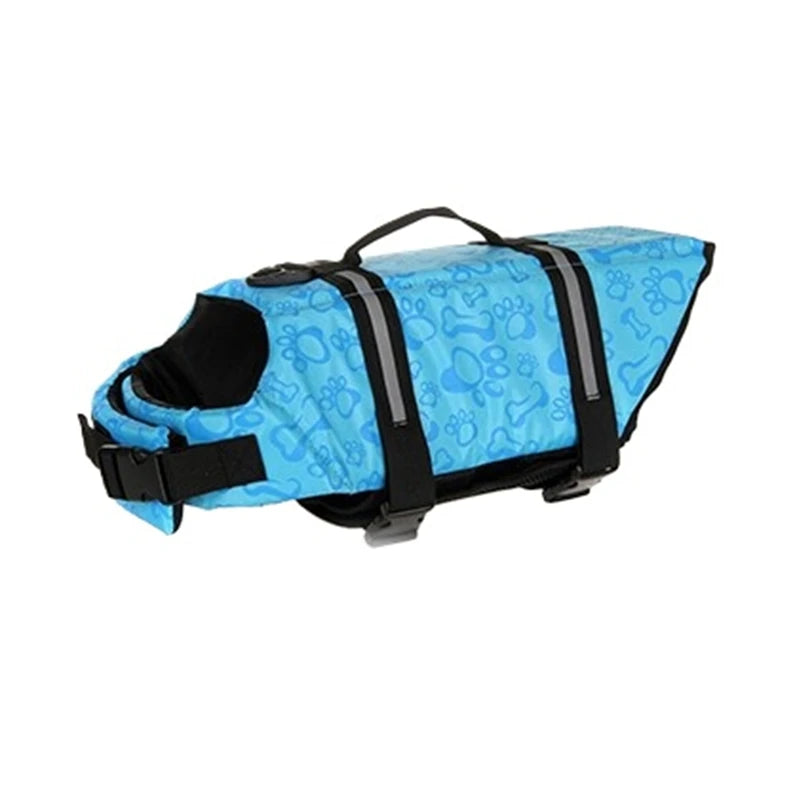 Gilet de sauvetage réfléchissant pour chien – Gilet de natation réglable pour animaux avec flottabilité améliorée pour la natation et le nautisme