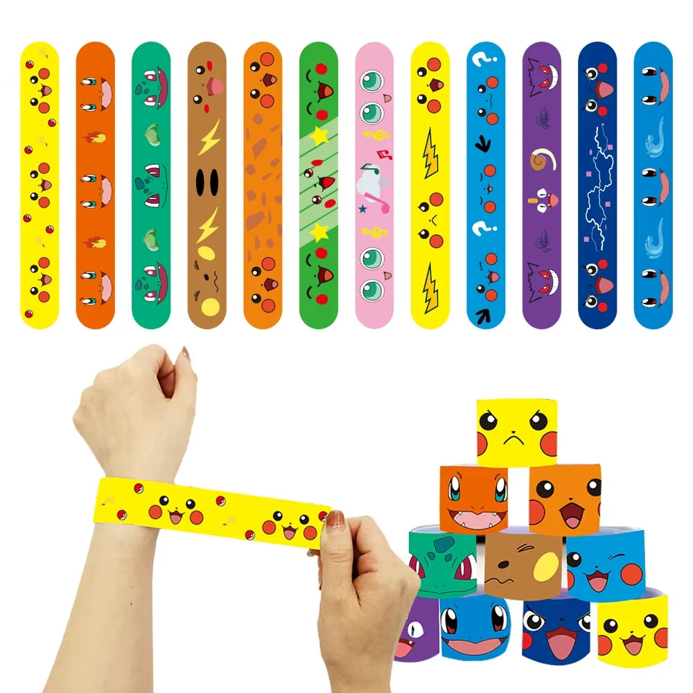 Pokémon Birthday Party Decorations Set – Balloons, Keychains, Napkins, Stickers, Tableware, Plates & Tablecloth Party Supplies & Favors