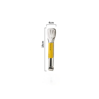 Pinzas de Cocina de Acero Inoxidable – Pinzas Resistentes al Calor para Servir, BBQ, Pan y Ensaladas