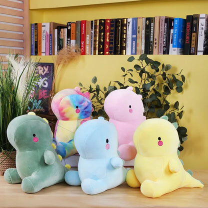 25–60CM Ultra Soft Dinosaur Plush Toy – Kawaii Dino Down Cotton Stuffed Animal Pillow, Cute Kids’ Gift, Party Prop & Room Decor