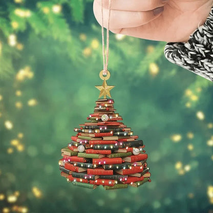 Acrylic Flat Christmas Santa Pendant – Multifunctional Character Hanging Ornament for Christmas Tree, Holiday Home Decor & Gifts