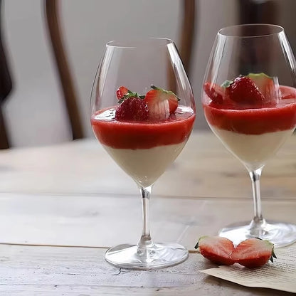 Japanese Style Kimura Ultra Thin Crystal Wine Glass, Handmade Tulip Goblet, Sparkling Wine Aperitif Glass, Elegant Soda Drinking Cup