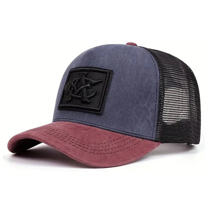 2026 Breathable Mesh Baseball Cap – CA Embroidered Unisex Hat with Sunshade Design for Daily Wear, Hip-Hop & Skateboarding