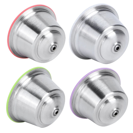 Cápsula de Café Reutilizable de Acero Inoxidable – Vaso Recargable Compatible con Máquinas de Café Dolce Gusto, Accesorio Ecológico para Cafeteras para Preparación Casera