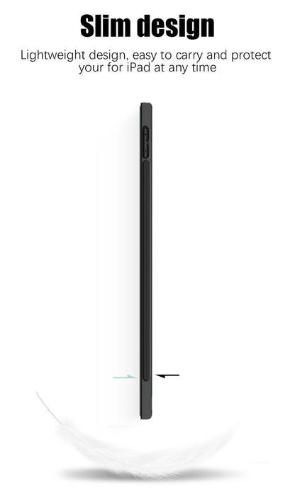 Funda protectora para iPad con soporte para iPad A16 de 11.ª generación, 10.ª generación, iPad Pro 11/13 M4 y M5, Pro 12.9, iPad Air 11 M3 (2025), Air 4/5 y iPad 7.ª/8.ª/9.ª 10.2