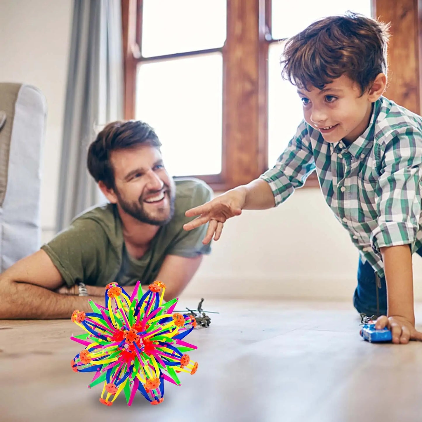 Expandable Throwing Ball Game – Outdoor Kids Interactive Educational Preschool Activity Toy