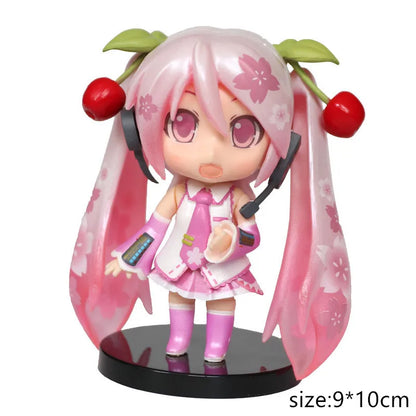 Hatsune Miku Anime Figure – Virtual Singer Manga Statue Figurine Model Toy for Desk Decoration, Cake Topper & Gift