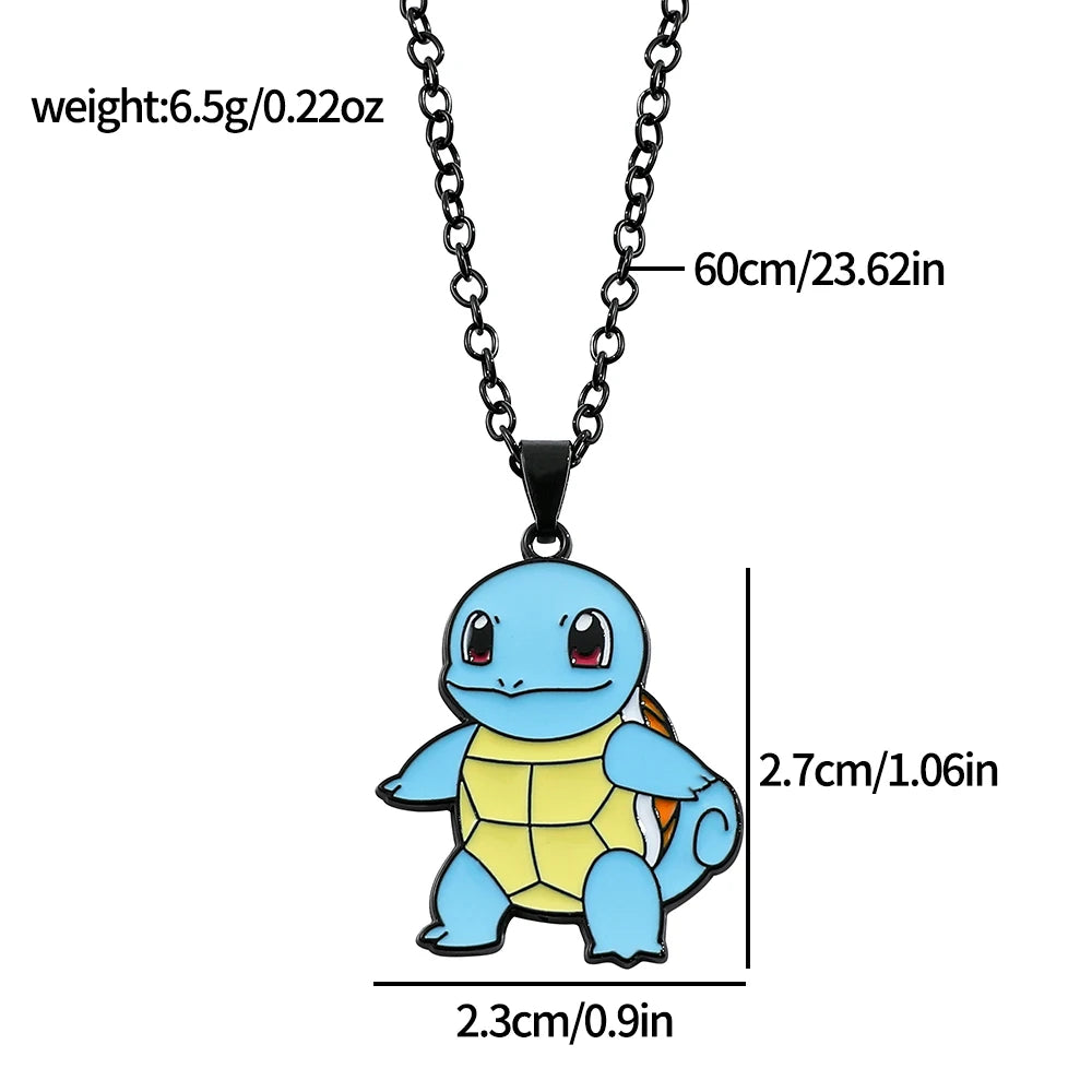 Pokémon Metal Figure Toy – Pikachu, Squirtle, Psyduck & Charmander Collectible Gift