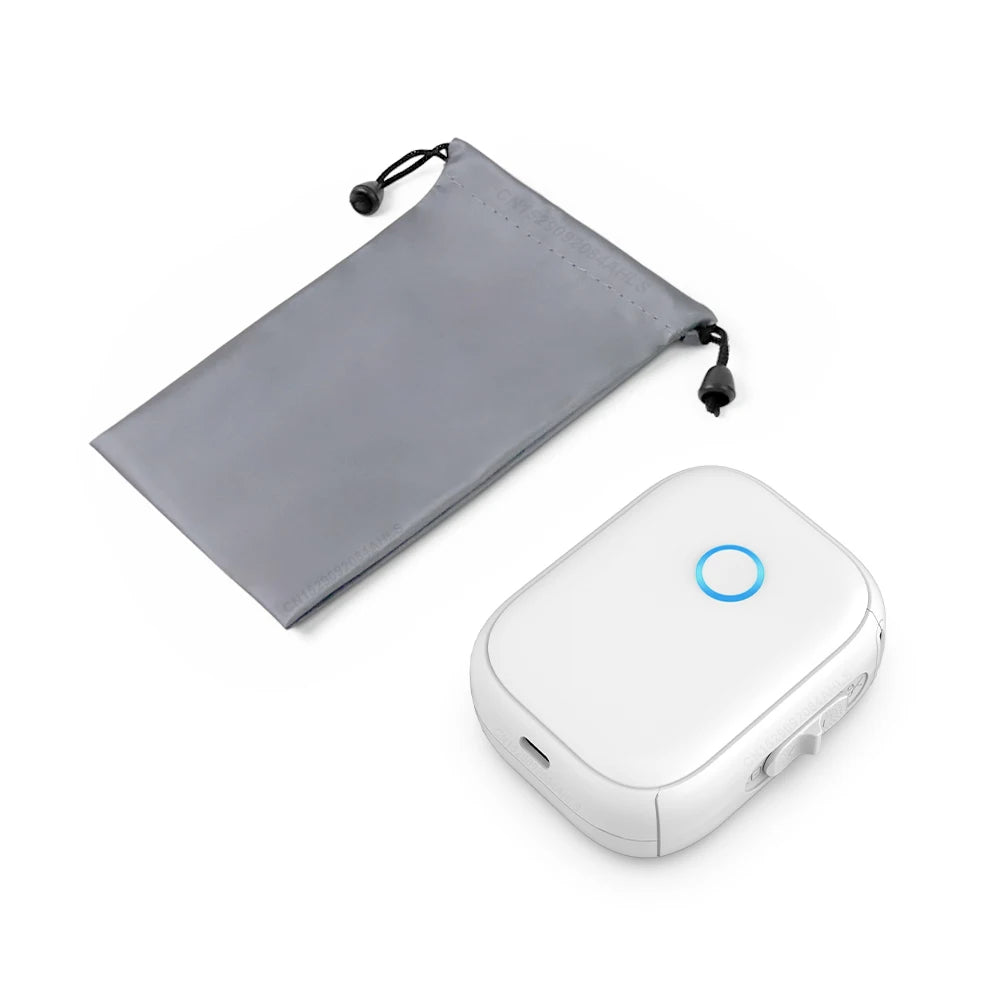 Mini impresora térmica Marklife P12 – Máquina etiquetadora portátil, impresora de pegatinas adhesivas con cinta de etiquetas continua, dispositivo de etiquetado de bolsillo Bluetooth para el hogar, la oficina y la organización