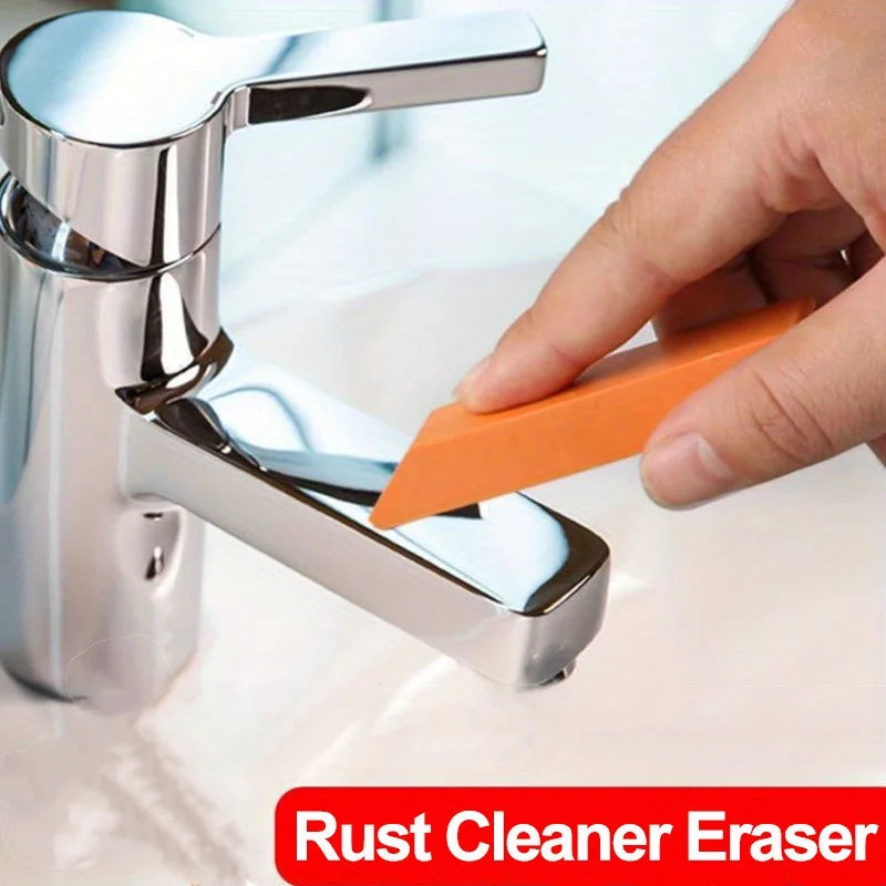 Borrador de cal – Herramienta eliminadora de óxido de acero inoxidable, limpiador de grifos de cocina, accesorio de limpieza de manchas de agua dura para baño y uso doméstico