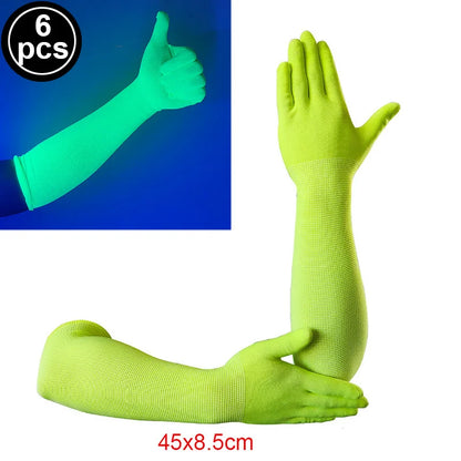 Neon UV Reactive Party Hats – Fluorescent Formal Hats for Glow Parties, Festivals & Events