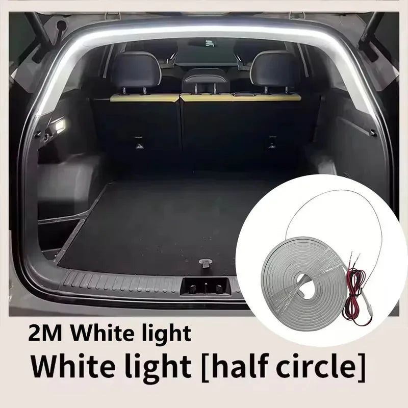 Automatic LED Car Trunk Light Strip – High-Brightness Wireless Tailgate Ambient Interior Lighting