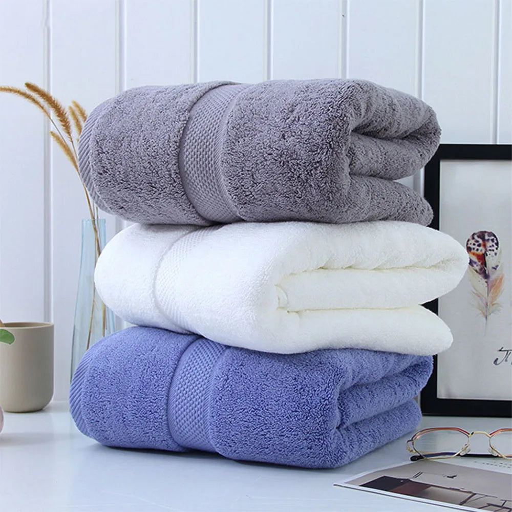 Serviettes à main de luxe en coton égyptien – Collection de serviettes de visage très absorbantes, gants de toilette doux de qualité hôtel et spa 33 x 74 cm pour salle de bain, maison et invités