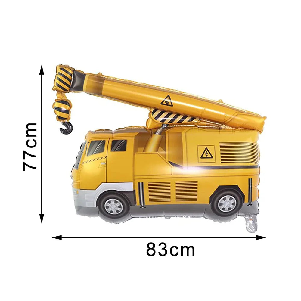 Construction Truck Slap Bracelets – Kids' Engineering-Themed Wristbands for Construction-Themed Birthday Parties, Party Favors & Goodie Bag Fillers
