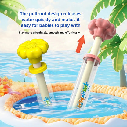 Pistolet à eau lance-feux d'artifice – Jouet aquatique à gâchette pour enfants, fêtes à la piscine, jeux de pelouse et jeux d'eau estivaux
