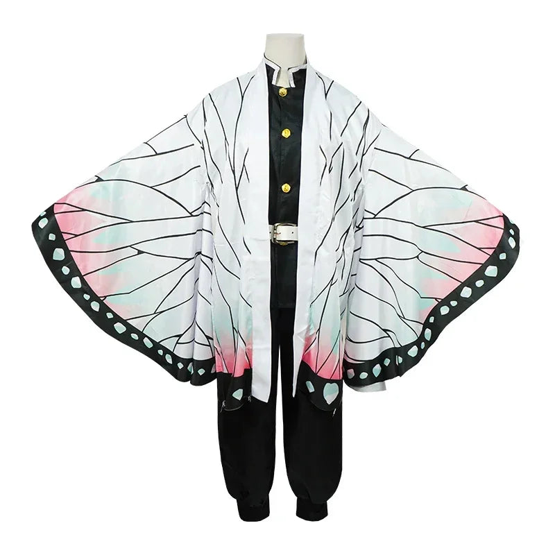Kochou Shinobu Cosplay Costume – Japanese Anime Uniform Set | Carnival / Halloween Party Outfit (Adult & Kids)