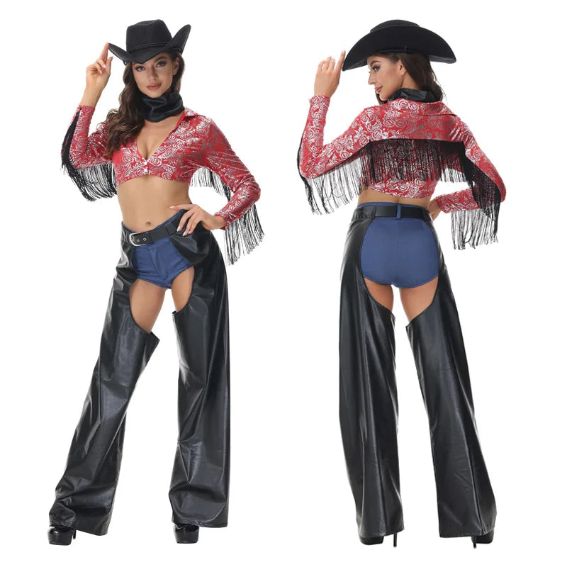 Hippie Cosplay Costume for Women – 60s/70s Retro Disco Stage Wear (Purim / Halloween Carnival Outfit)
