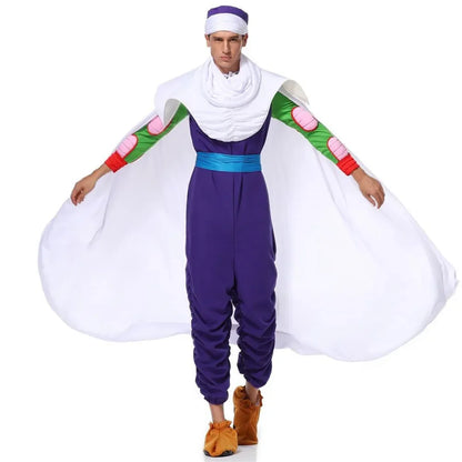 Dragon Ball Master Roshi (Kame Sennin) Cosplay Costume – Adult Men Anime Jumpsuit Outfit for Halloween, Carnival & Roleplay Events