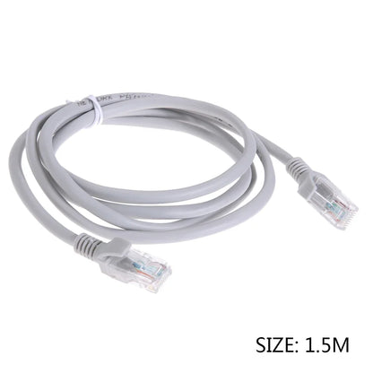 Cable Ethernet de alta velocidad – Cable de red LAN RJ45 para router, ordenador, portátil y dispositivos de monitorización, cable de conexión a Internet 1M/2M/3M/5M/10M/15M/30M