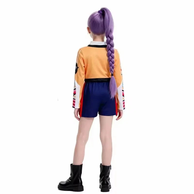 Kids Cosplay Costume Set – Cartoon Anime Stage Performance Outfit for Girls, Movie Roleplay Party Clothing (Ages 3–12 Years)