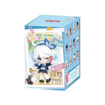 POP MART Genshin Impact Academy’s Light Shadow Poetry Series – Mystery Blind Box Cute Anime Figure, Desktop Collectible Doll & Guess Bag Toy