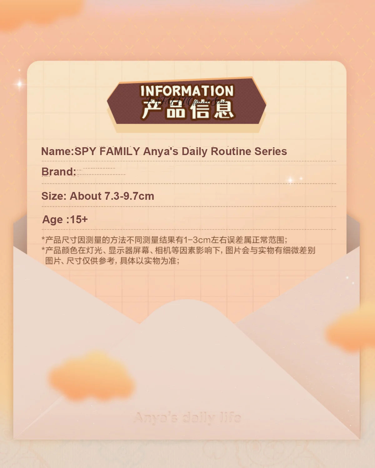 Spy × Family Anya Series Blind Box – Cute Mystery Figure Doll Surprise Box Model Toys for Girls Birthday Gift Collectible
