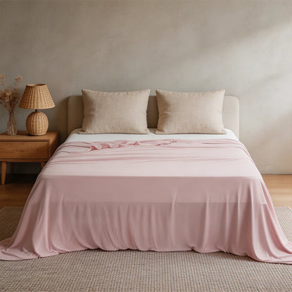 Summer Cooling Blanket – Ice Silk Lightweight Breathable Air Conditioning Quilt for Home & Office