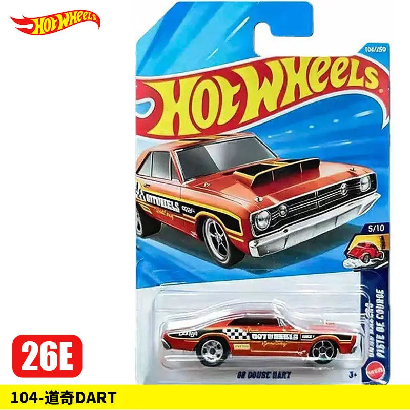 Hot Wheels 1:64 Mainline Series 2026 E Case Diecast Car – Collectible Toy Vehicle Models Featuring Simpsons, Pagani, Audi, Mazda & Dodge