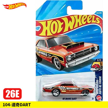 Hot Wheels 1:64 Mainline Series 2026 E Case Diecast Car – Collectible Toy Vehicle Models Featuring Simpsons, Pagani, Audi, Mazda & Dodge