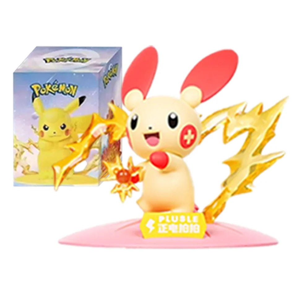12 Pokémon Action Dolls – Pikachu Blind Box Anime Model Desktop Decorations, Pokémon Toys for Children’s Birthday Gifts