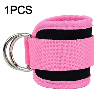 Juego de bandas de resistencia con tobilleras – Bandas elásticas de fitness con accesorios de tobillo para gimnasio, yoga, entrenamiento de fuerza y ejercicio en casa