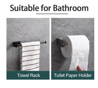 Stainless Steel Under Sink Organizer – Kitchen Towel Holder & Paper Towel Storage Rack